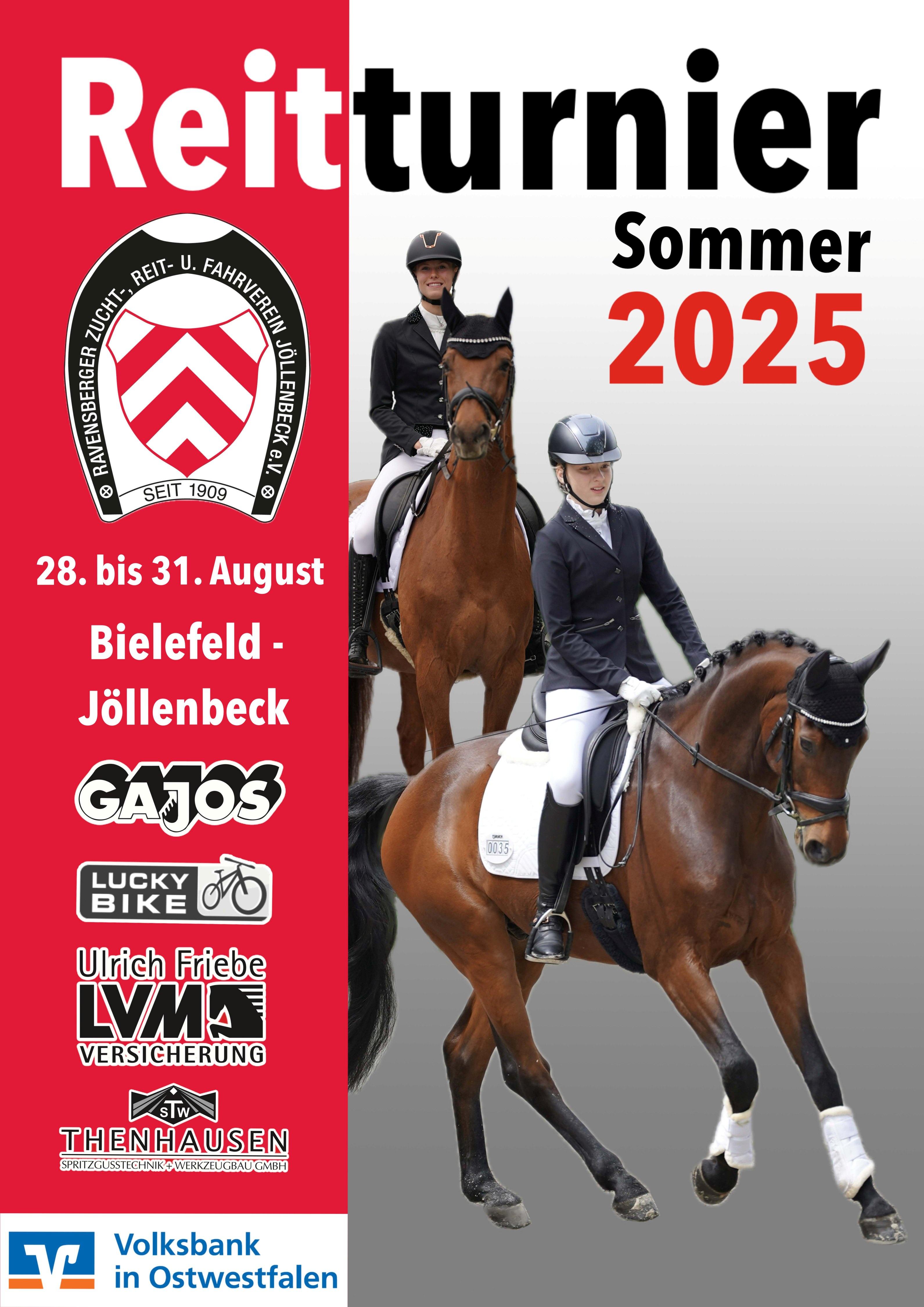Plakat Turnier Sommer 2025